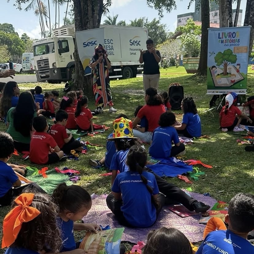 Sarau: Literatura Tocantinense na Feira e Projeto Livros e Histórias na Praça